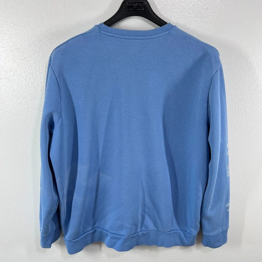 Levi's SilverTab XXL Sweatshirt Blue Planet Graphic‎ Crewneck Pullover Y2K Glob